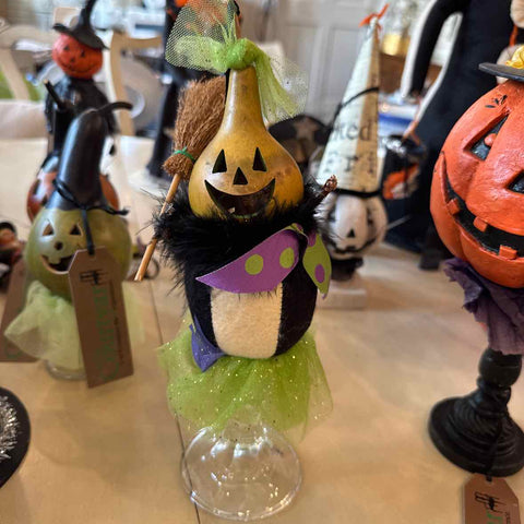 Gourd Man With Broom