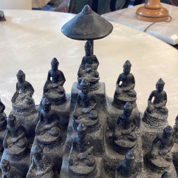 Antique Cast Iron Buddha Shrine