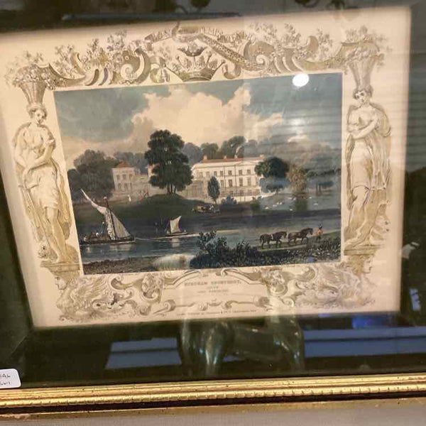 Pair of Rudolph Lesch Hand Colored Engravings