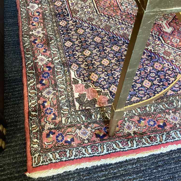 Red And Blue Wool Rug