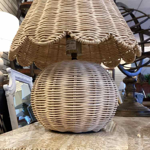 Wicker Lamp