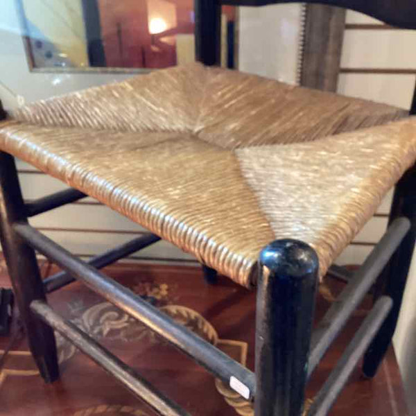 Ladder Back Rush Seat Chair