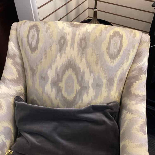 Sam Moore Ikat Print Chair