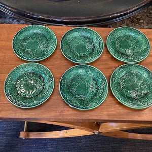 Green Leaf Salad Plates