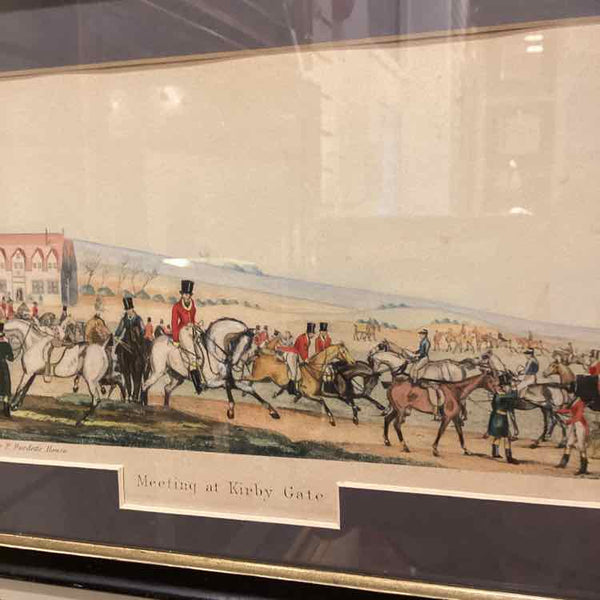 "Meeting At Kirby Gate"  Print