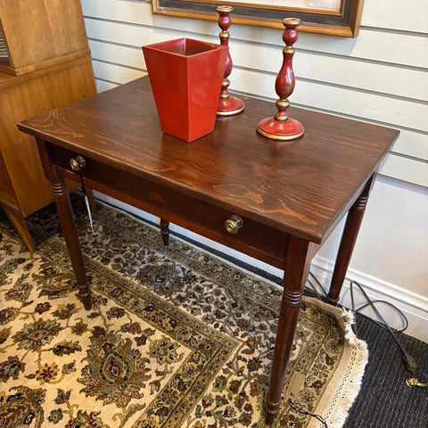 Wood Side Table