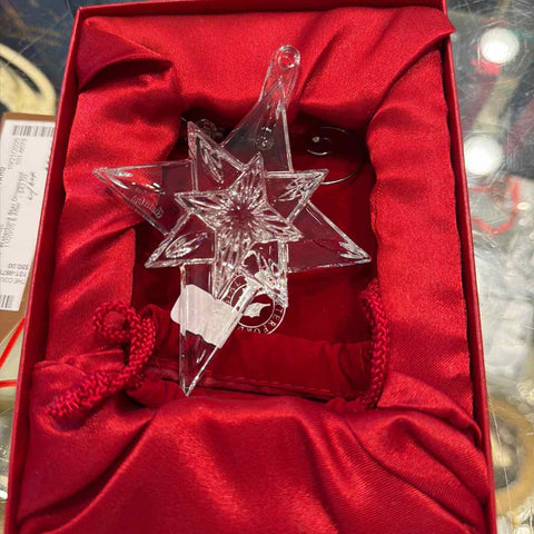 Waterrford Star Ornament
