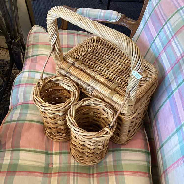 Wicker Picnic Basket