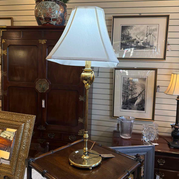 Pair of Skinny Gold Lamps