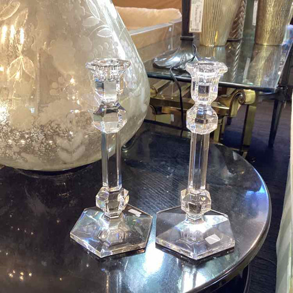 Vintage Val St. Lambert Candlesticks