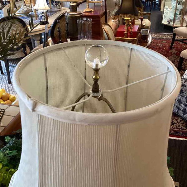 Brass & Glass Lamp