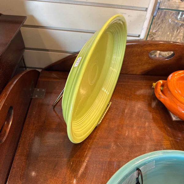 Oval Lime Green Fiesta Platter
