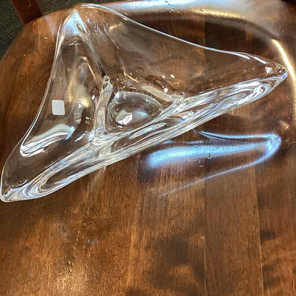 Art Vann French Crystal Dish