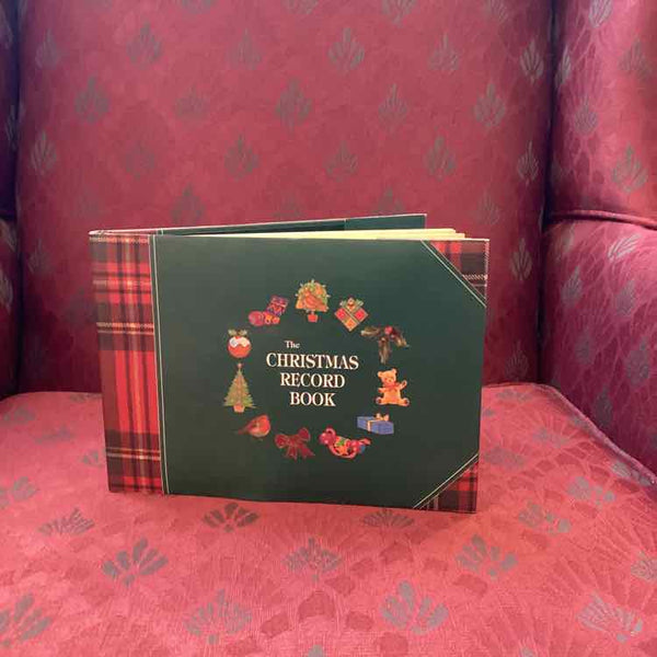 Christmas  Record Book w/Recipes