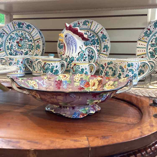 Crown Ducal Lavender Footed Bowl