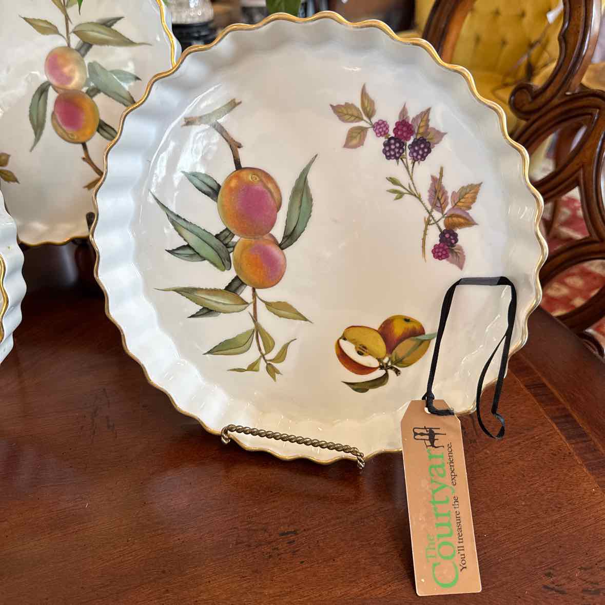 Evesham Gold  Quiche Dish