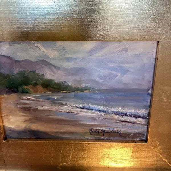Santa Barbara Beach  Painting By Nina Meixner