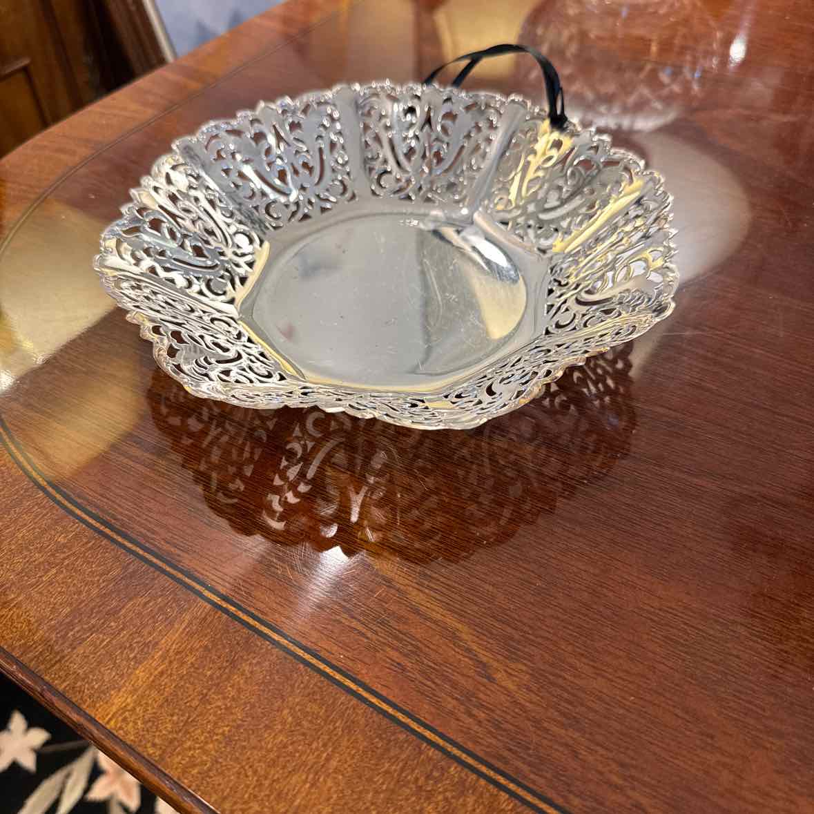 Silverplate Low Bowl
