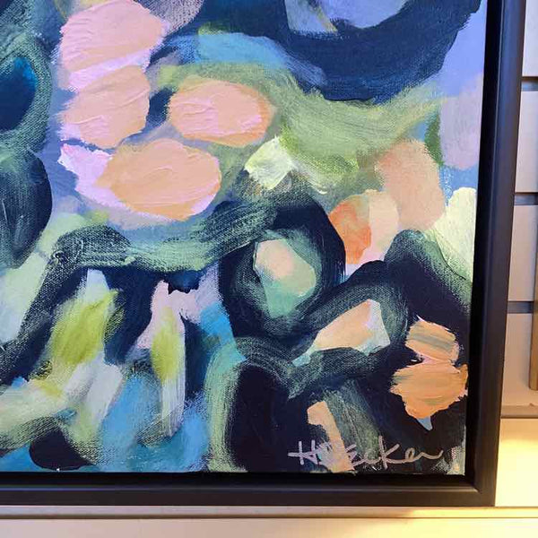 Contemporary Garden Scene Original Art
