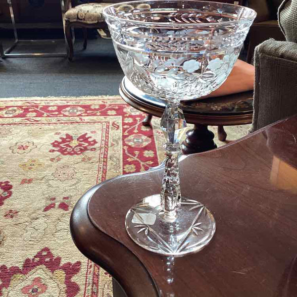 12 Cut Crystal Sherbets