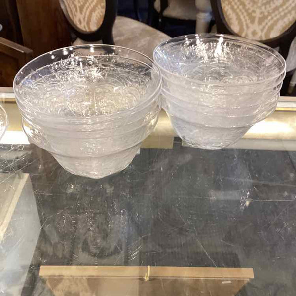 Eleven Webb Corbett Crystal Bowls