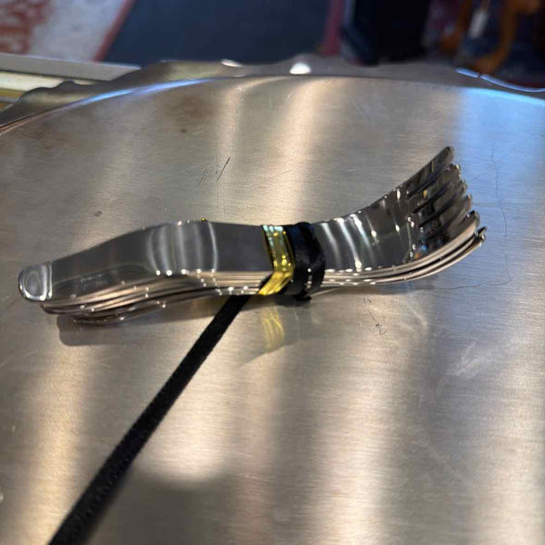 6 Appetizer Reclining Forks