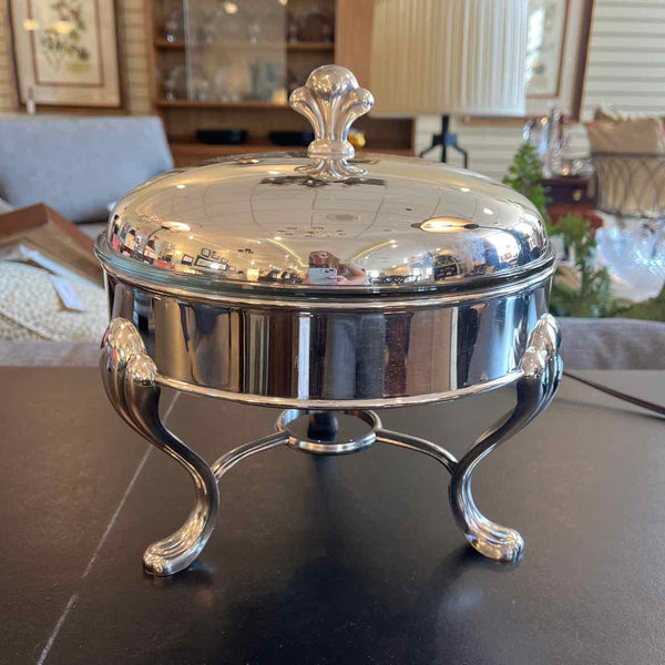 Silverplate Casserole Dish