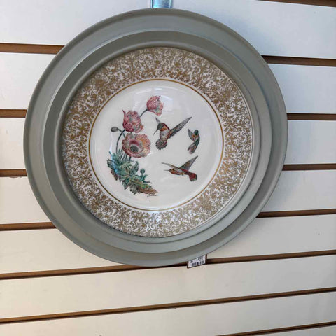 Lenox Framed Hummingbird Plate