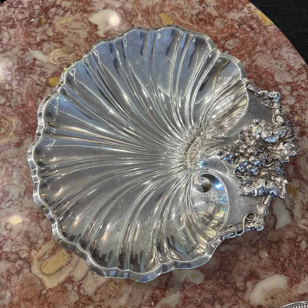 Silverplate Shell Dish