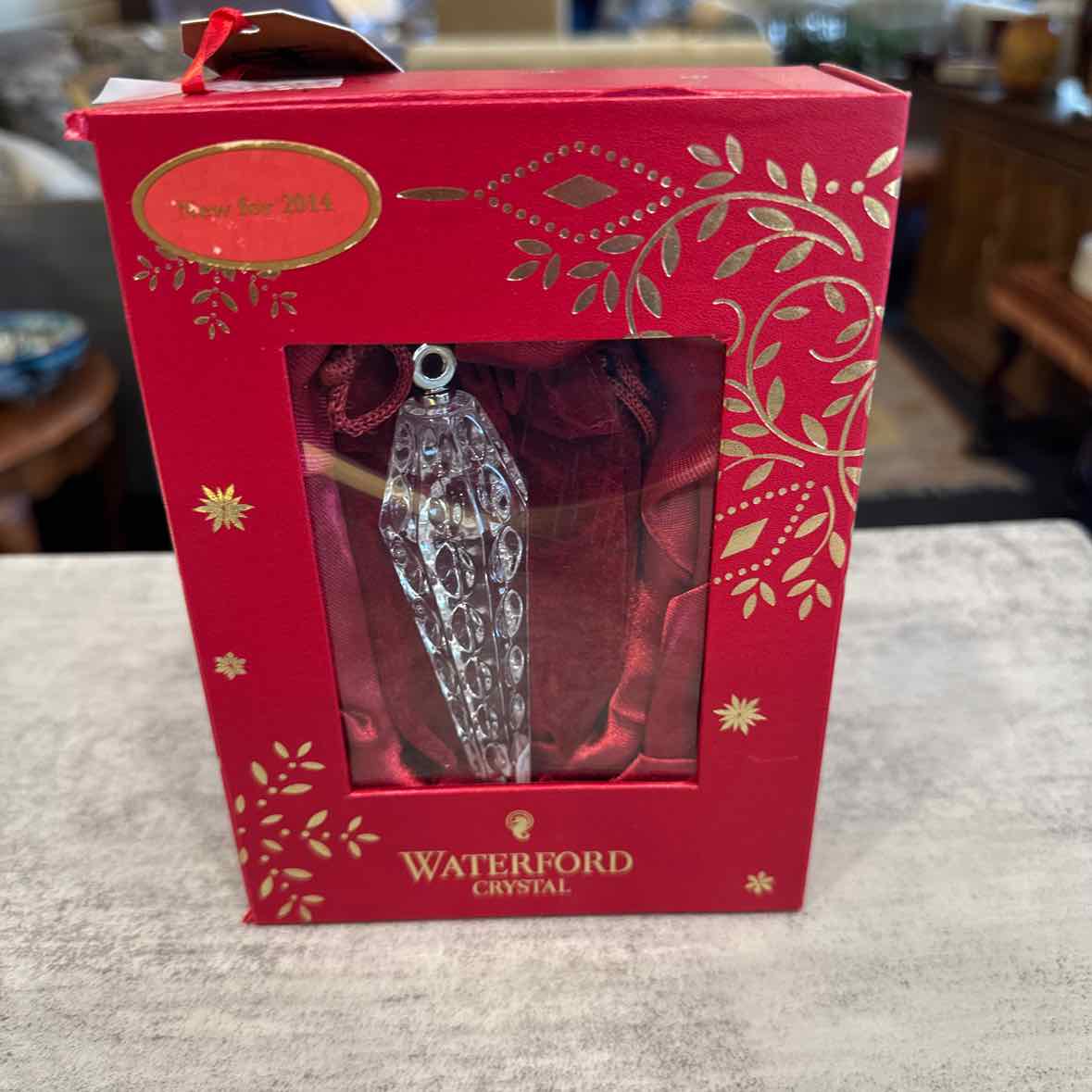 Waterford Icicle 2017 Ornament w/Box