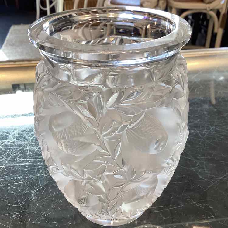 Vintage Lalique Bagatelle Vase - Signed