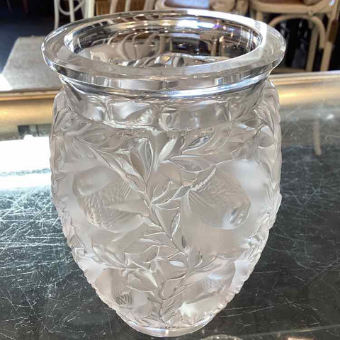 Vintage Lalique Bagatelle Vase - Signed