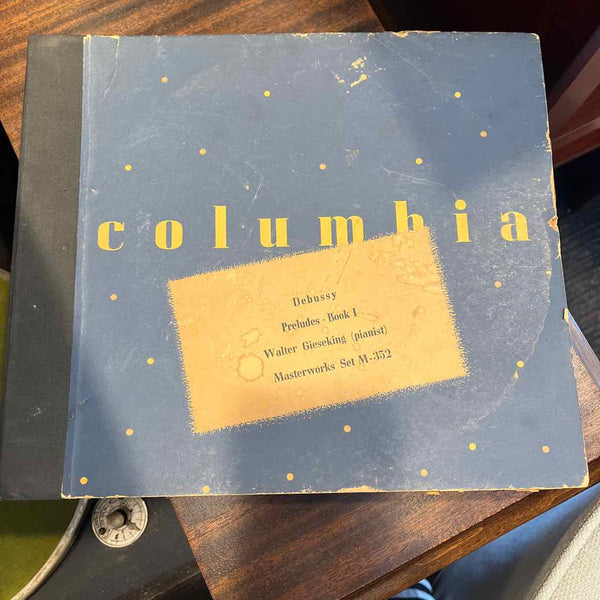 Debussy - Set of 7 Records - 78 RPM