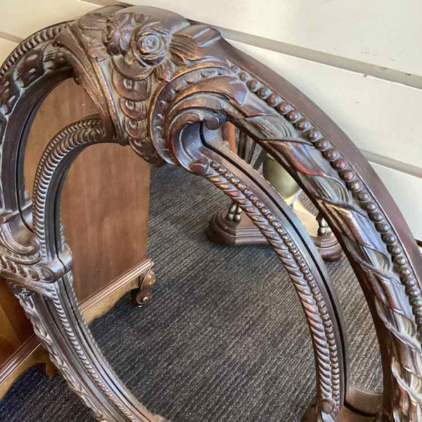 Large Oval Mirror