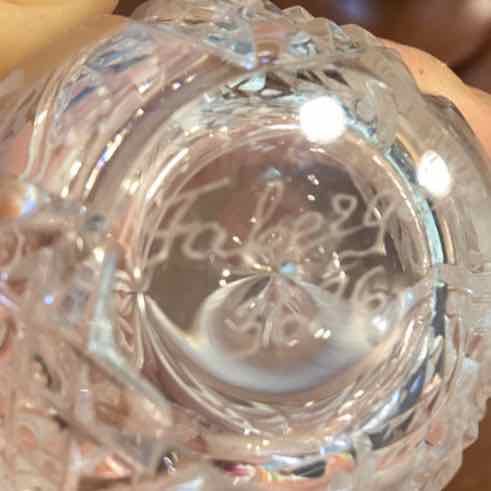 Faberge Glass Egg