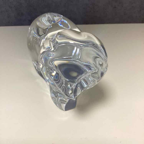 Hoya Crystal Lion Statue