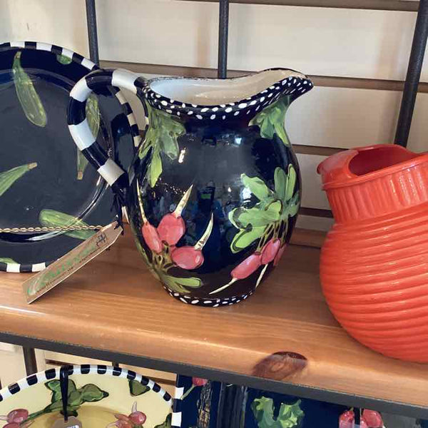 Droll Black Radish Pitcher
