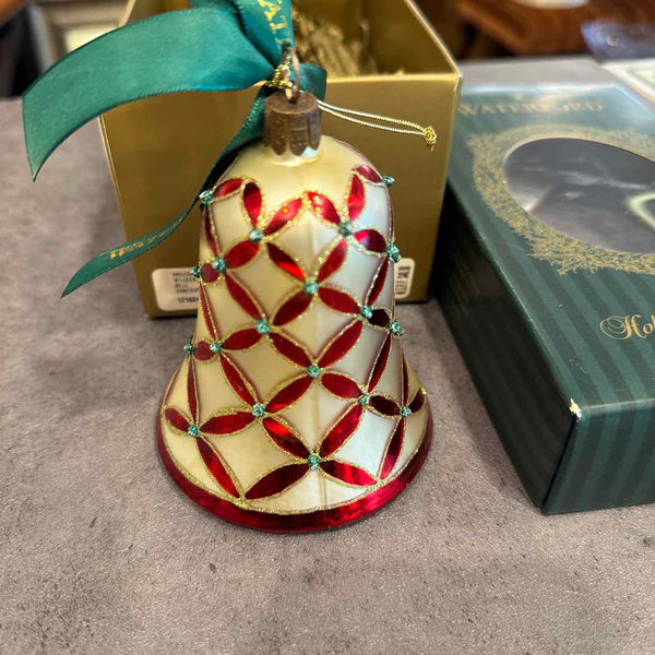 Waterford Glass Bell Ornament