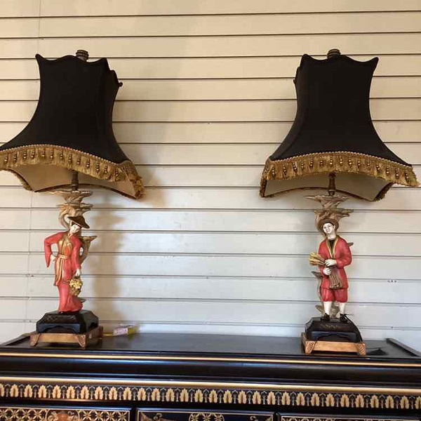 Pair of Asian Lamps