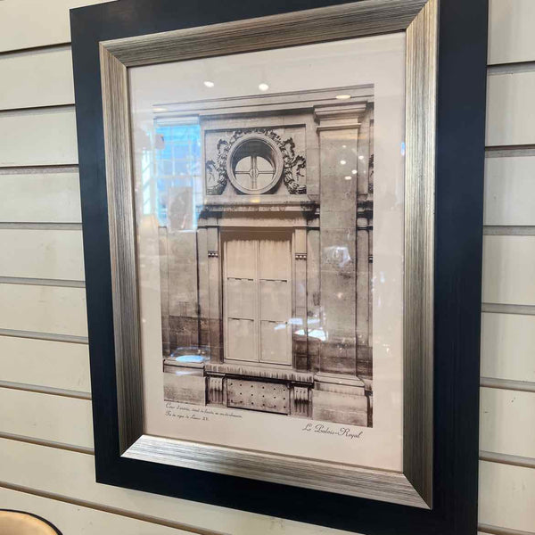 Framed Paris Door And Window