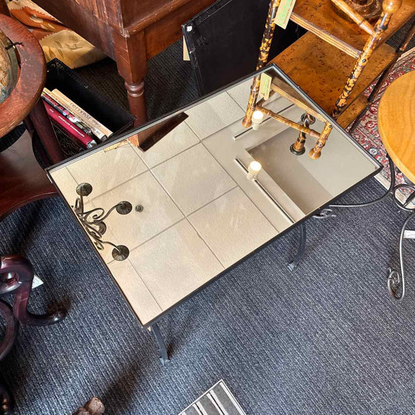 Iron Mirror Table