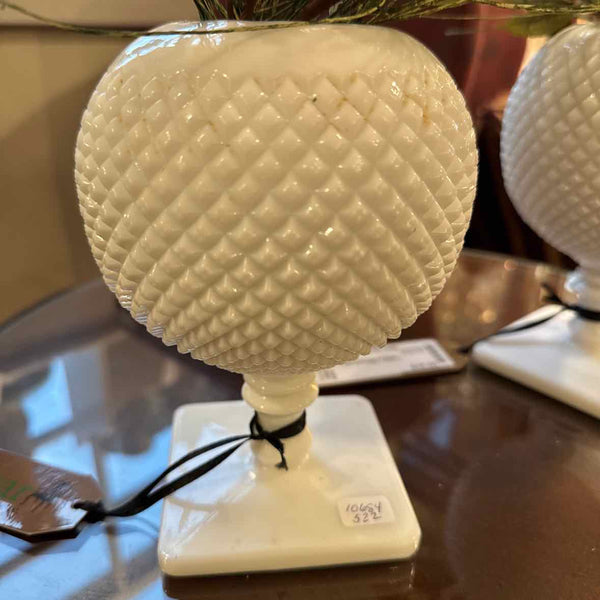 Milk Glass Ivory Vase