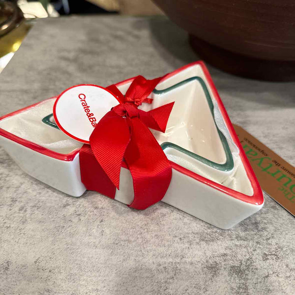 Crate & Barrel Nesting Candy Dishes - Set of 2