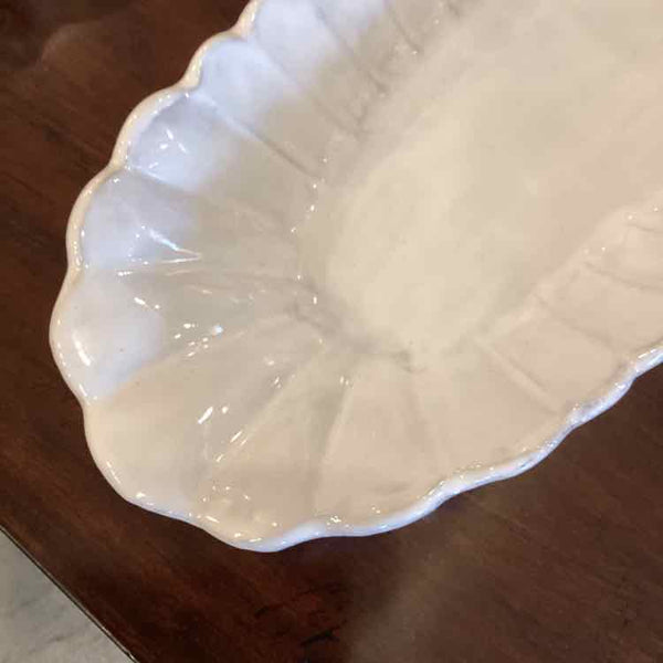 Vietri White Bread Server