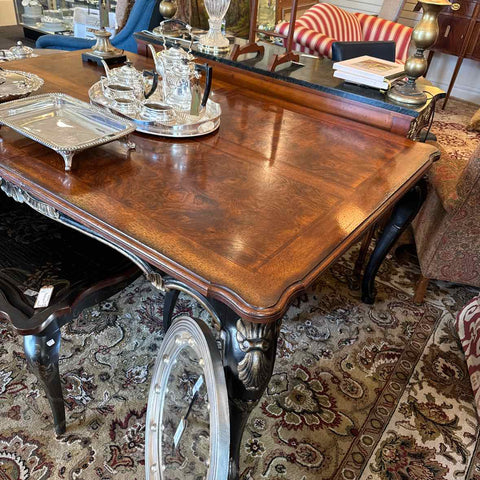 Henredon Burl Wood Dining Room Table