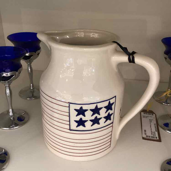 Hartstone American Flag Pitcher