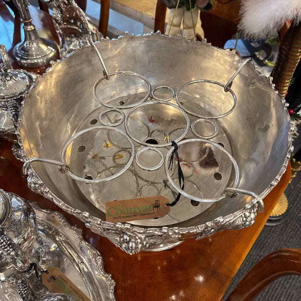 American Sheffield Wine Bottle Holder