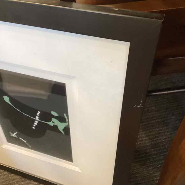 Black Framed Modern Art