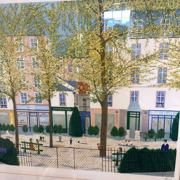 Francois Ledan French City Scene