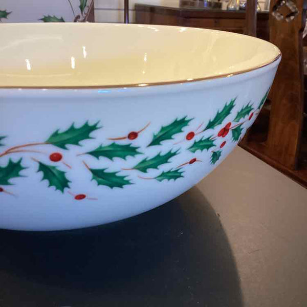 Lenox "Holiday Holly" Serving Bowl